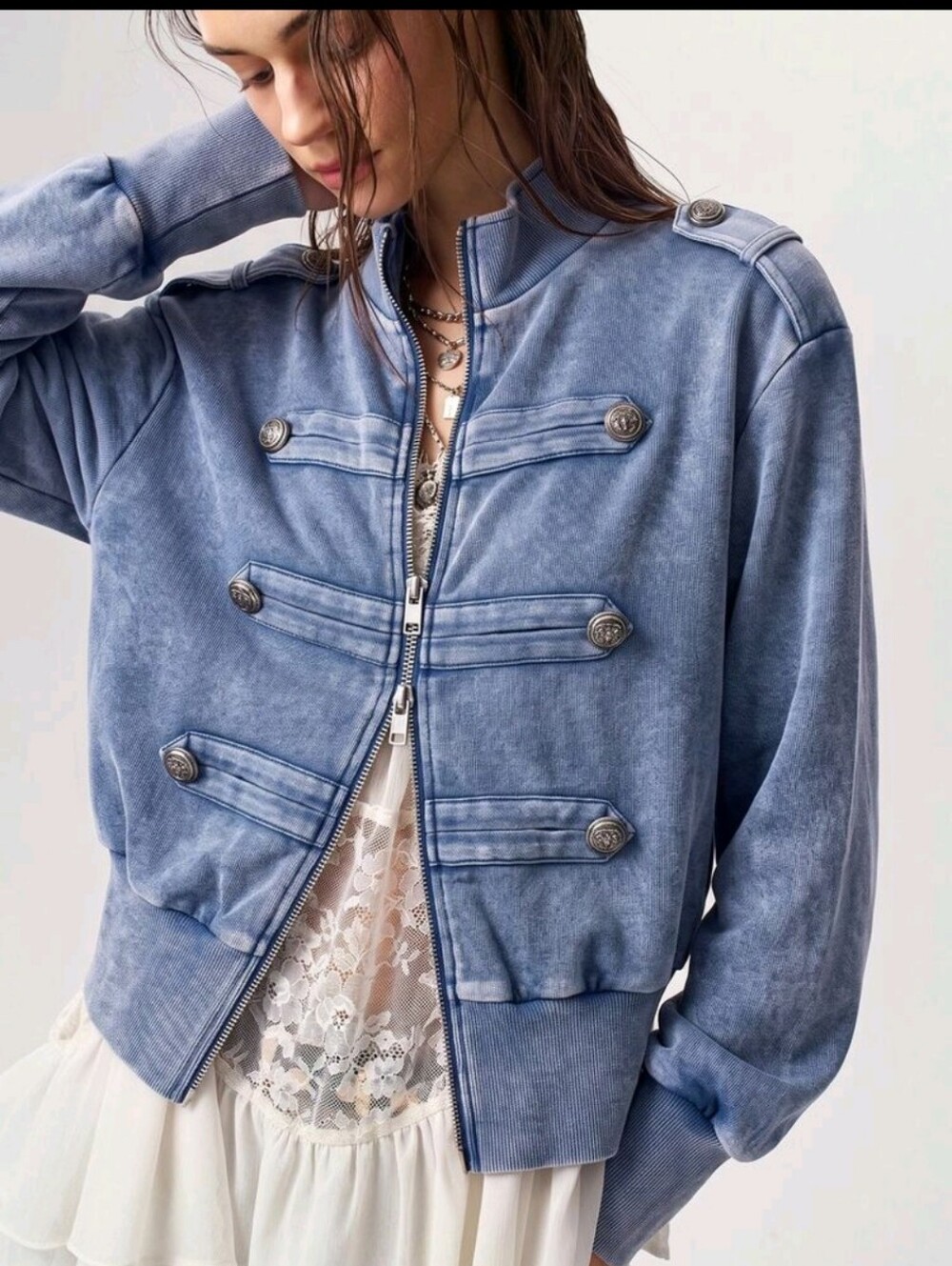 NEW Boho Casual Vintage Knit Long Sleeve Womens Jacket